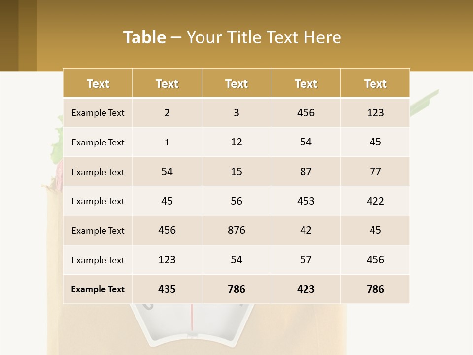 Remote Cooling House PowerPoint Template