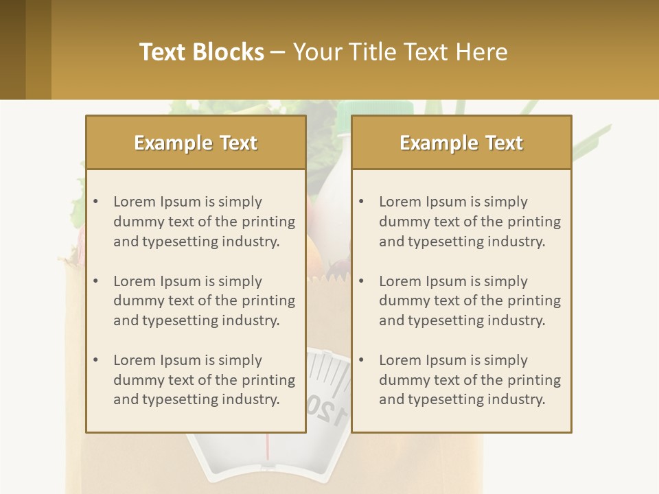 Remote Cooling House PowerPoint Template