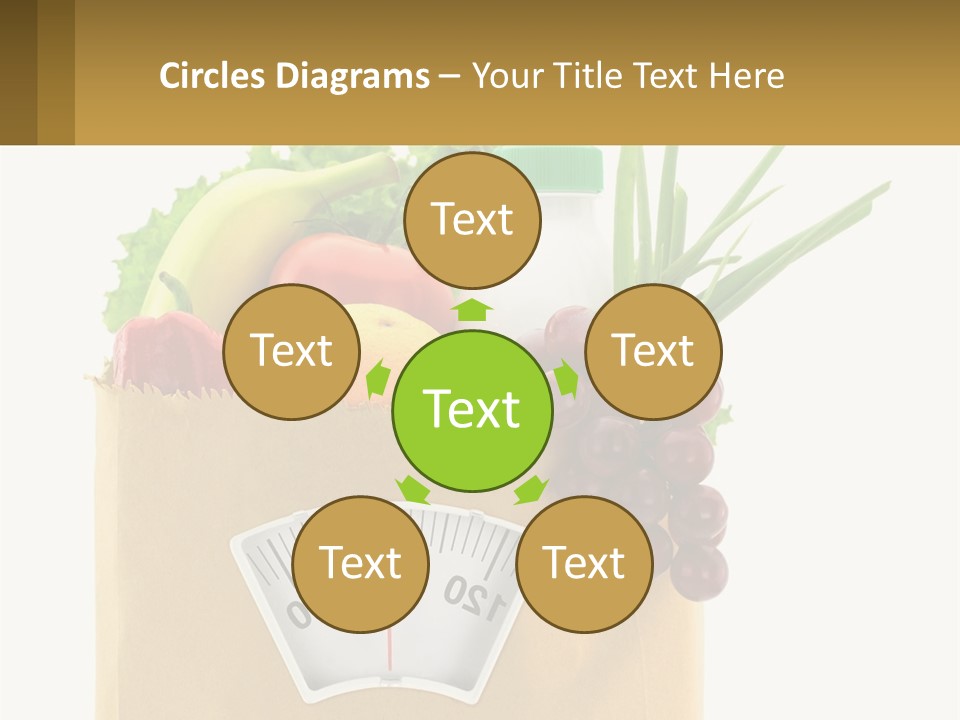 Remote Cooling House PowerPoint Template