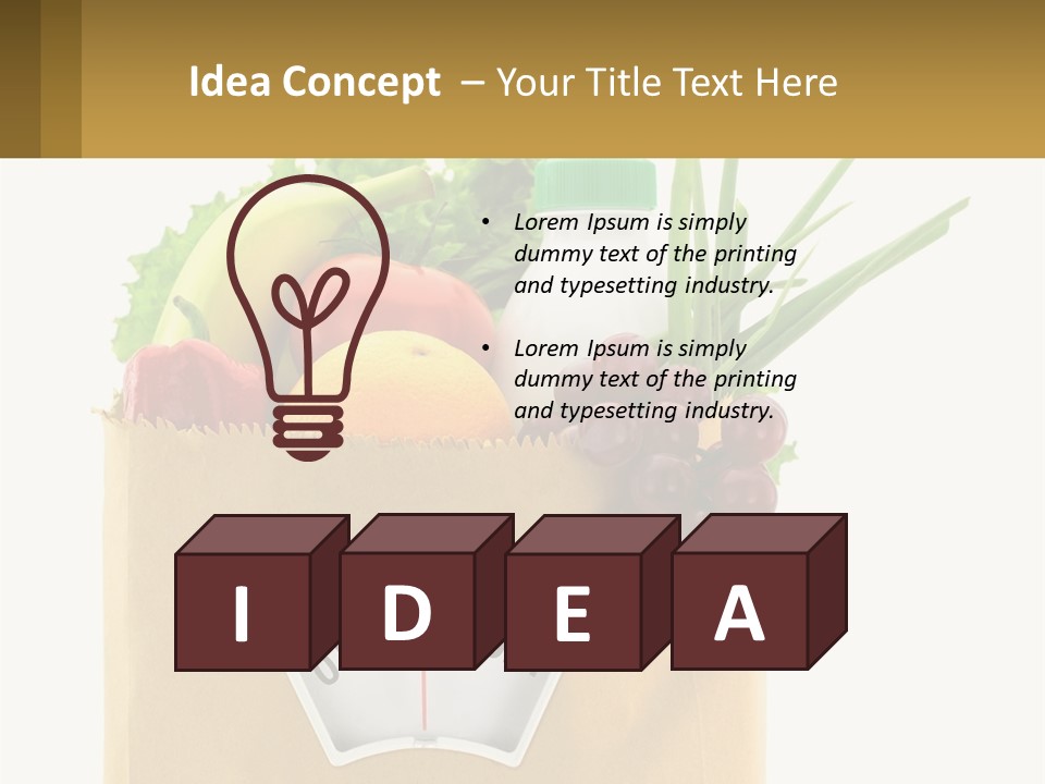Remote Cooling House PowerPoint Template