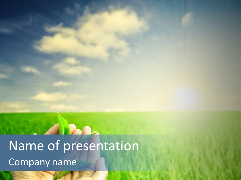 Cooling Remote Air PowerPoint Template