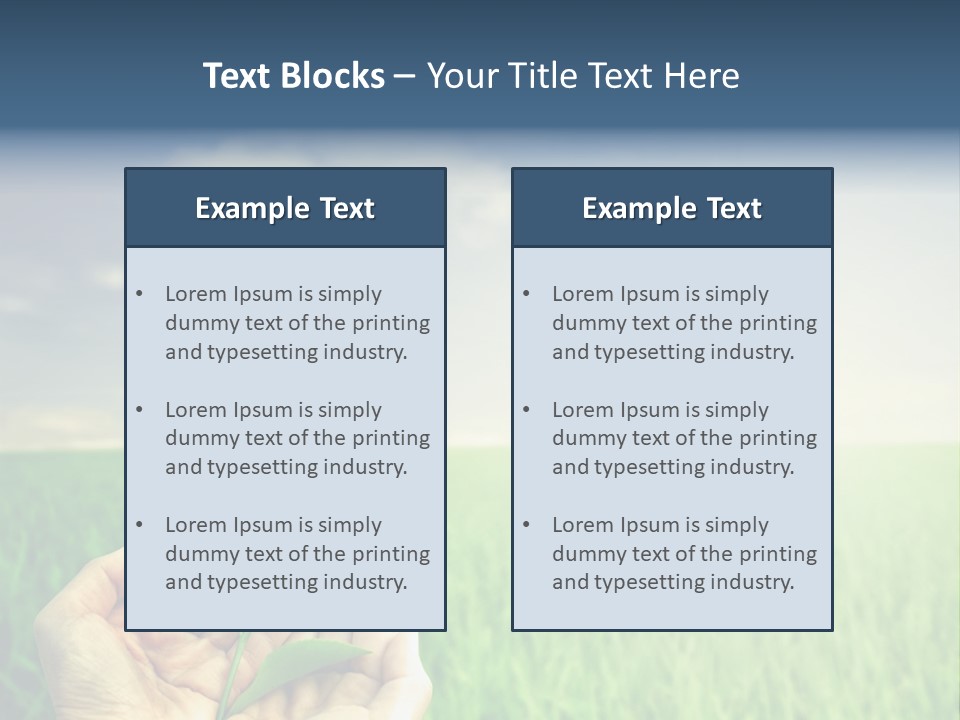 Cooling Remote Air PowerPoint Template