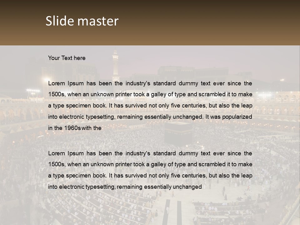 Unit Condition Heat PowerPoint Template