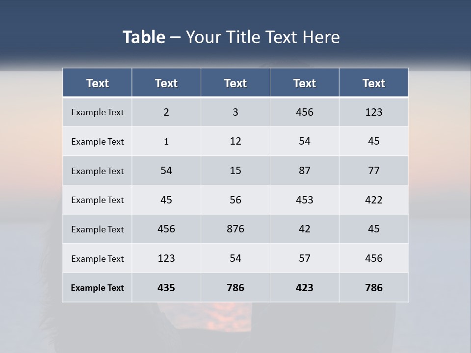 Condition Power Air PowerPoint Template
