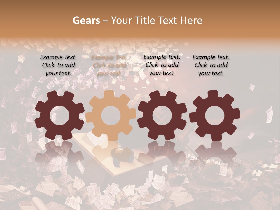 Switch Heat White PowerPoint Template