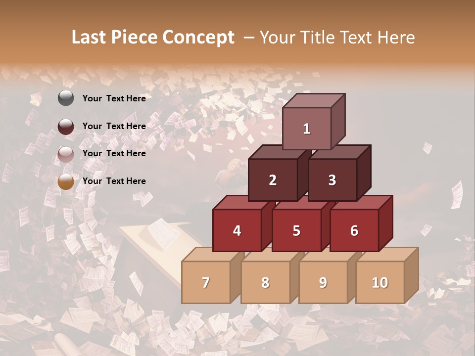 Switch Heat White PowerPoint Template