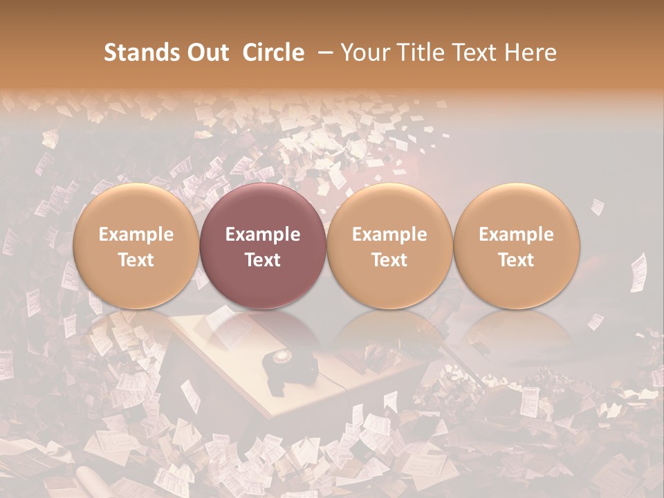 Switch Heat White PowerPoint Template