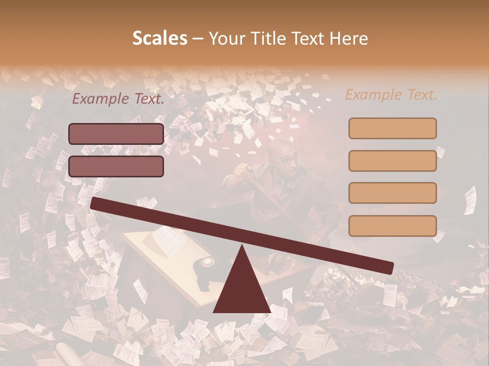 Switch Heat White PowerPoint Template