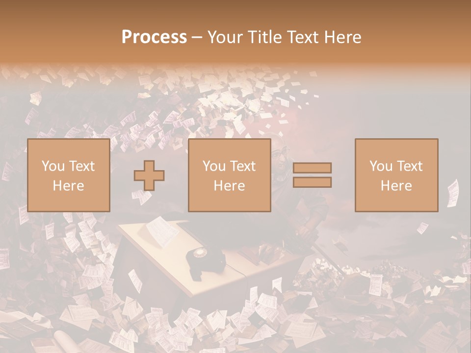 Switch Heat White PowerPoint Template