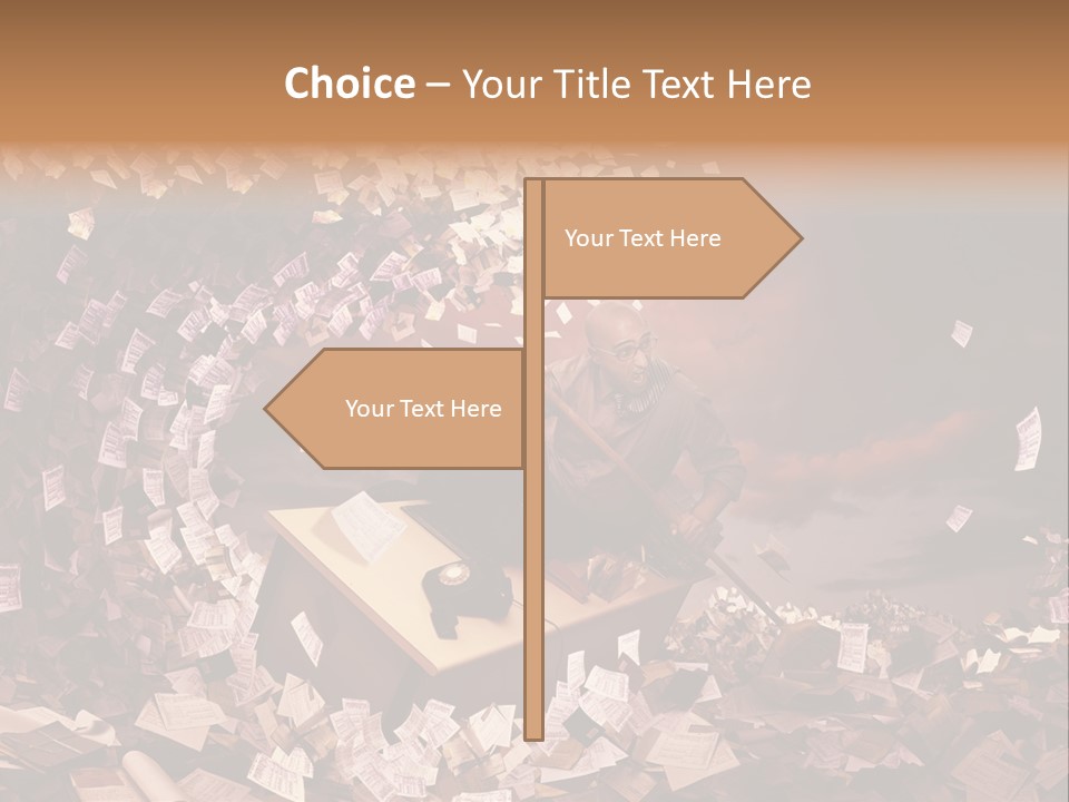 Switch Heat White PowerPoint Template