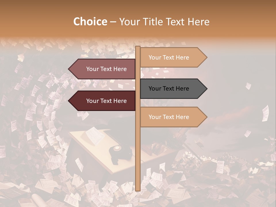 Switch Heat White PowerPoint Template