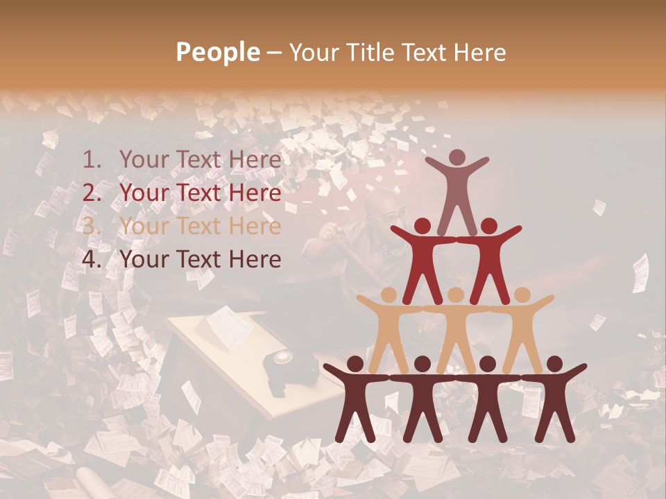 Switch Heat White PowerPoint Template