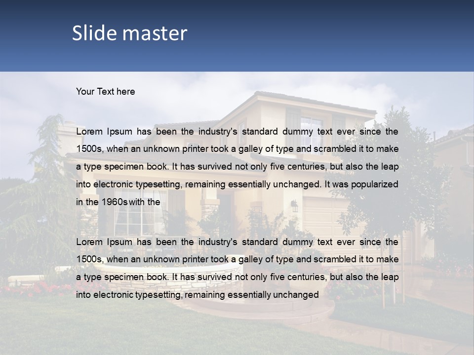 Energy Electric Conditioner PowerPoint Template