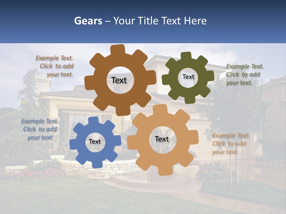 Energy Electric Conditioner PowerPoint Template