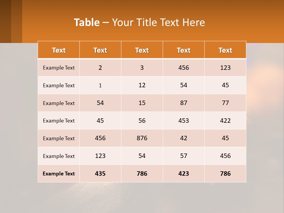 Power Conditioner Condition PowerPoint Template