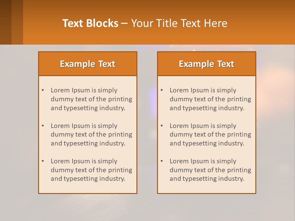 Power Conditioner Condition PowerPoint Template