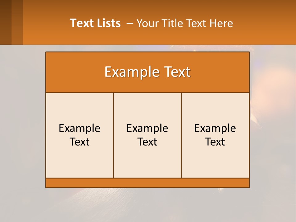 Power Conditioner Condition PowerPoint Template
