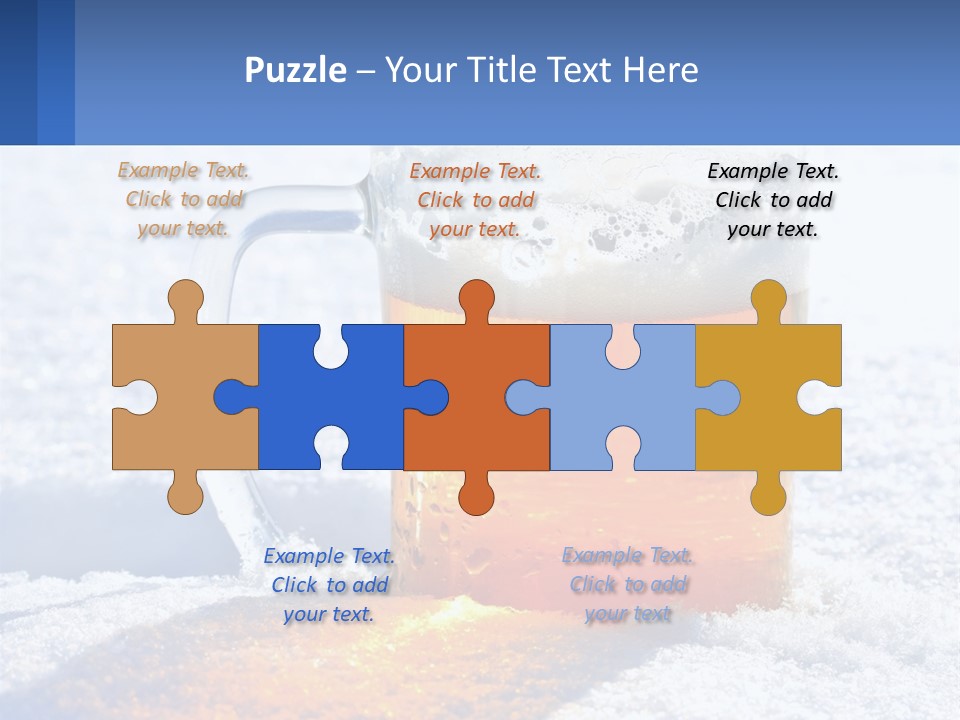 Cold Energy Remote PowerPoint Template