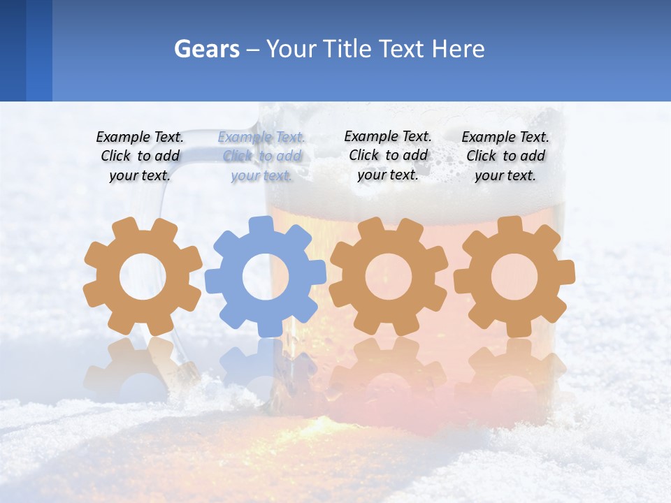 Cold Energy Remote PowerPoint Template