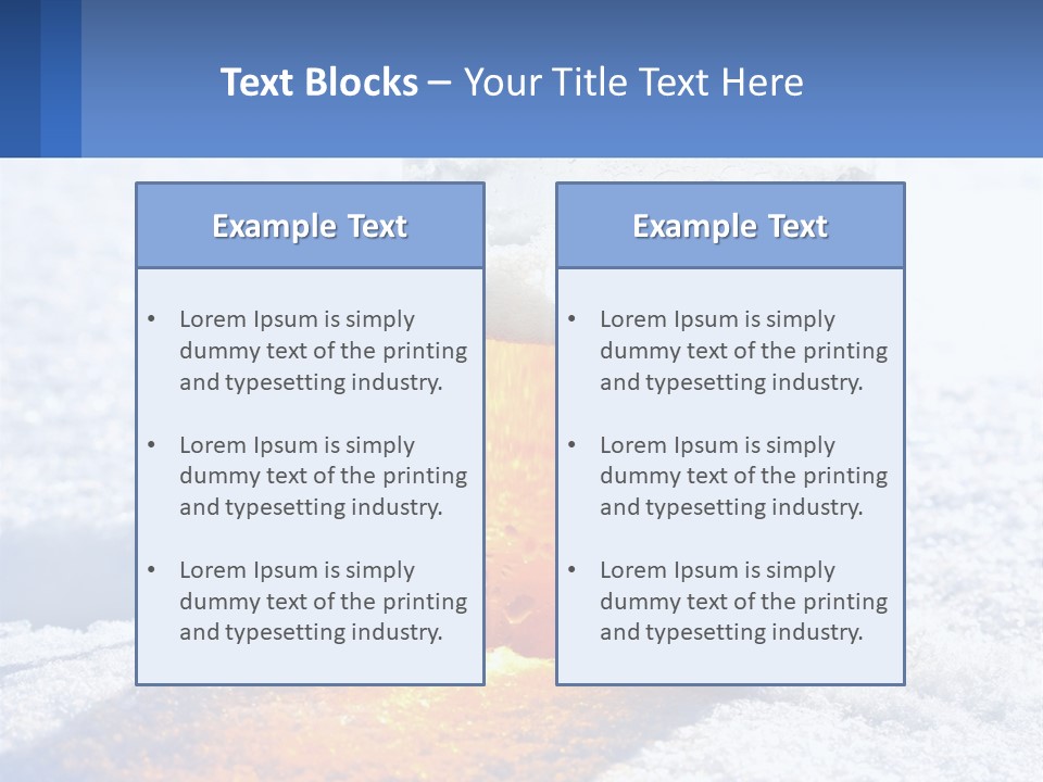 Cold Energy Remote PowerPoint Template