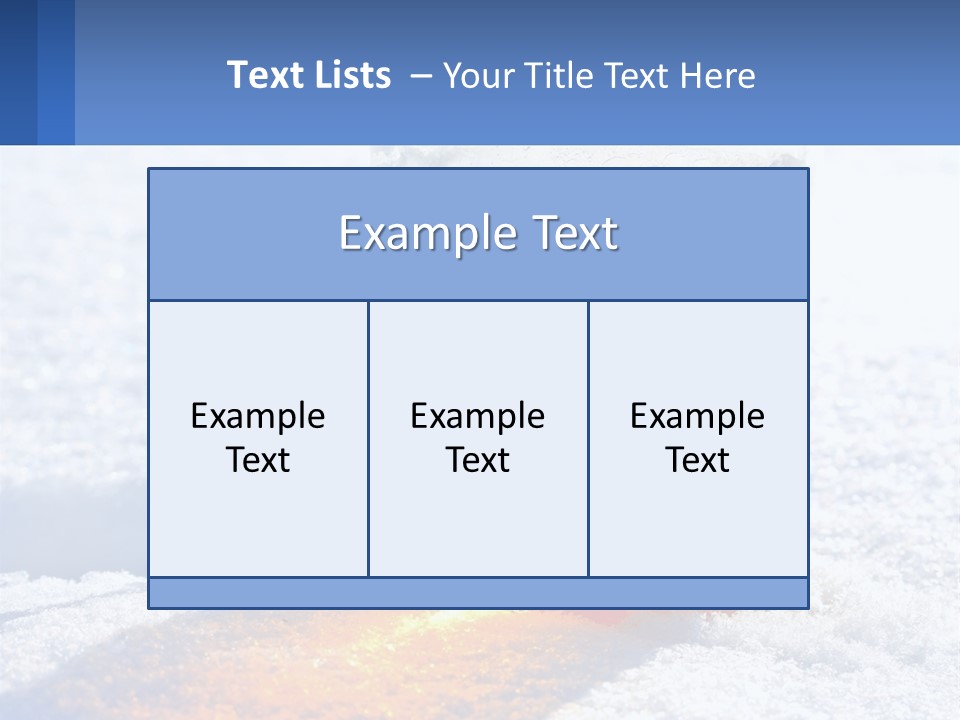 Cold Energy Remote PowerPoint Template