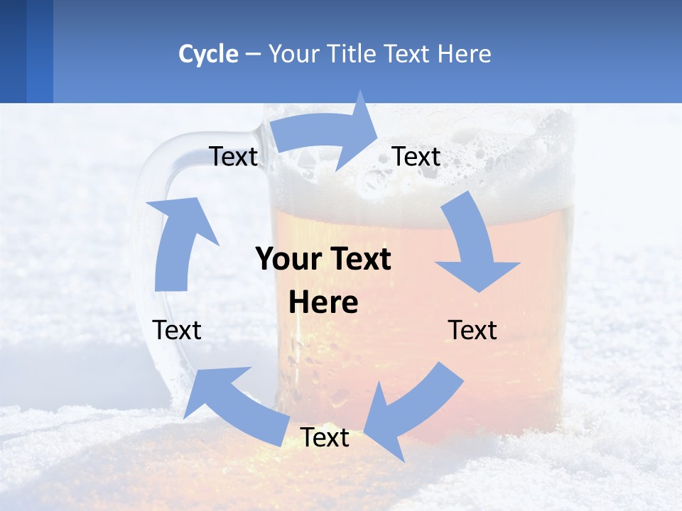 Cold Energy Remote PowerPoint Template