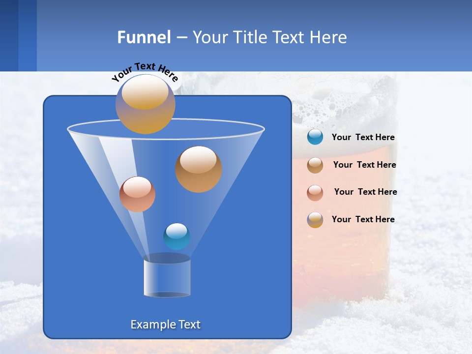 Cold Energy Remote PowerPoint Template