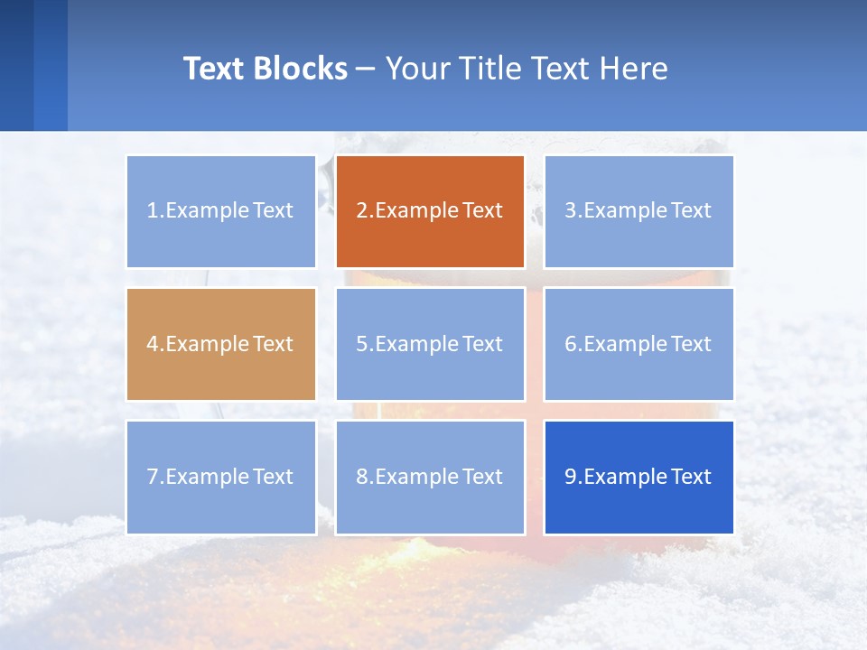 Cold Energy Remote PowerPoint Template