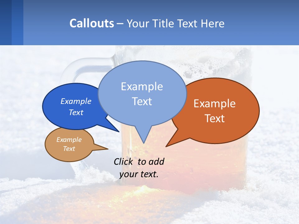 Cold Energy Remote PowerPoint Template