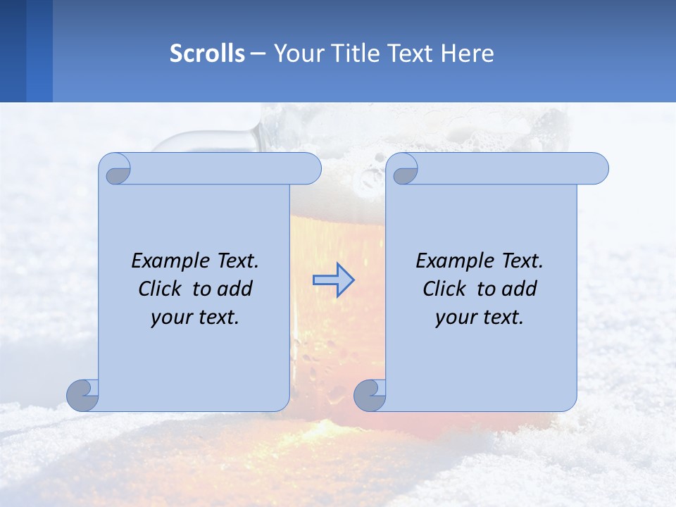 Cold Energy Remote PowerPoint Template