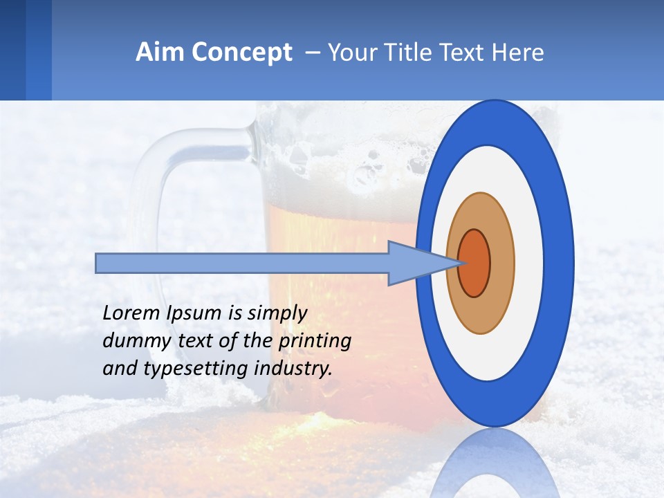Cold Energy Remote PowerPoint Template