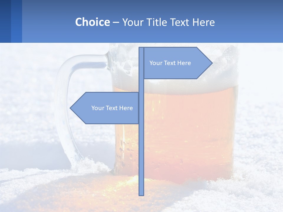 Cold Energy Remote PowerPoint Template