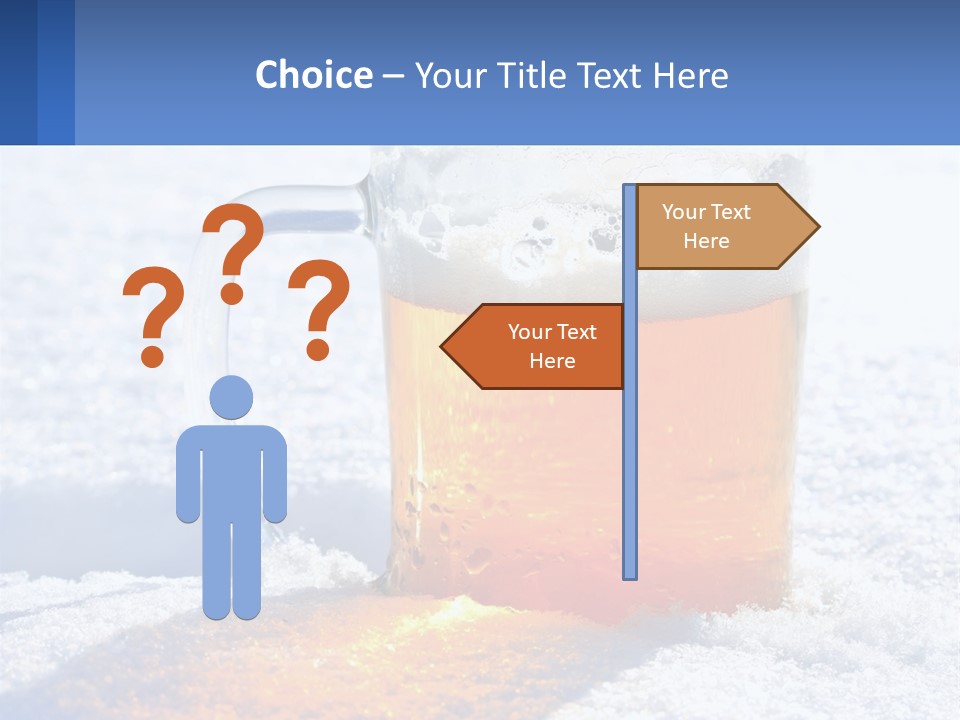 Cold Energy Remote PowerPoint Template