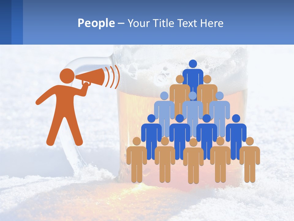 Cold Energy Remote PowerPoint Template