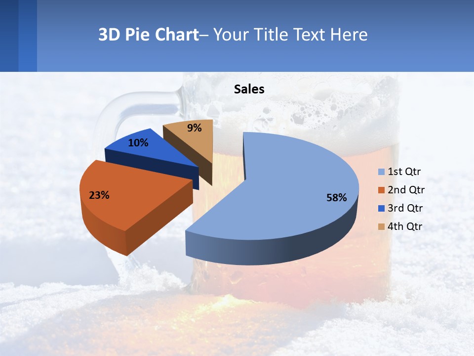 Cold Energy Remote PowerPoint Template