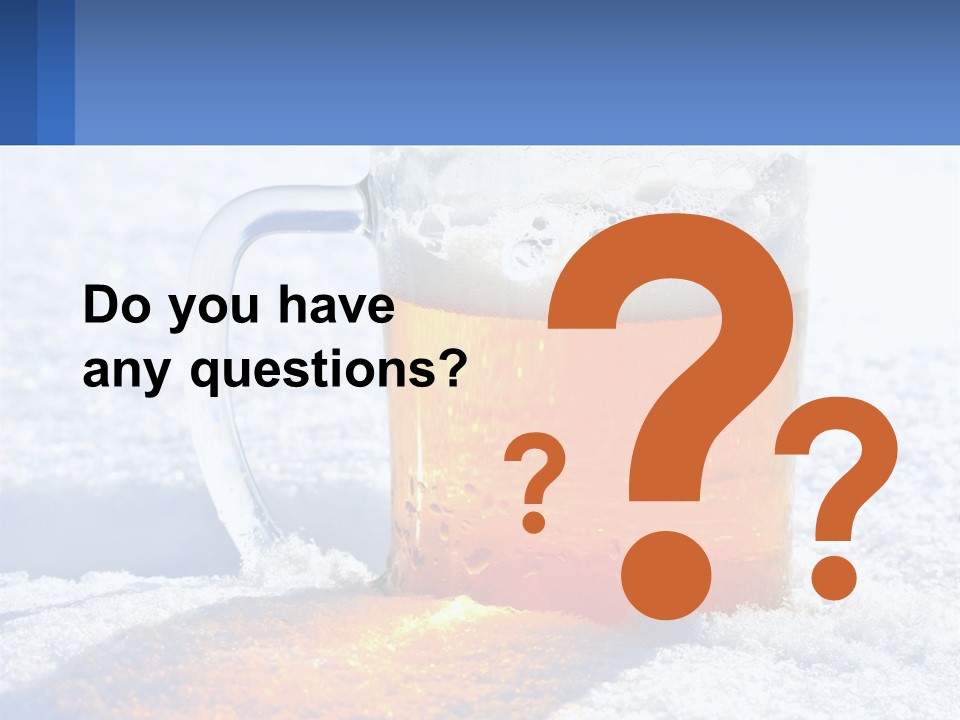 Cold Energy Remote PowerPoint Template