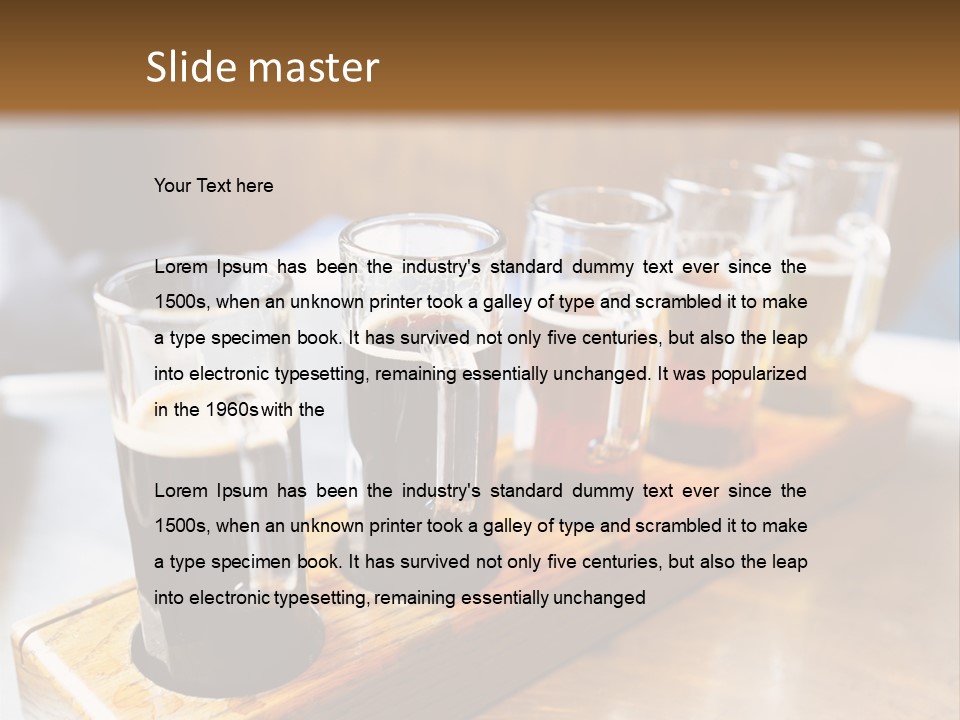 Cool Power Supply PowerPoint Template