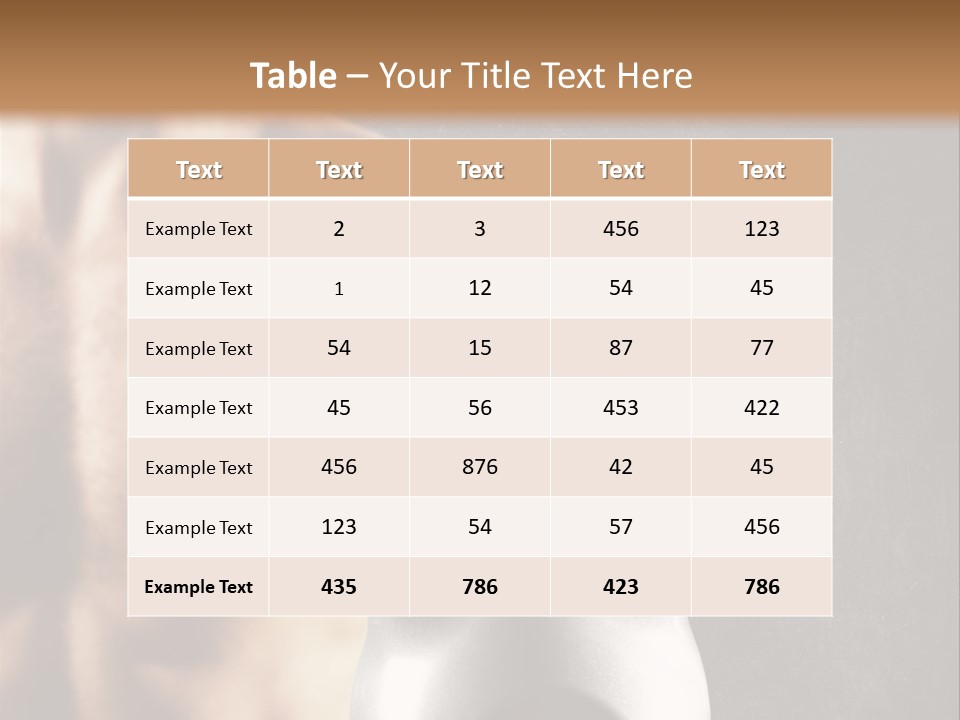 System Unit Temperature PowerPoint Template
