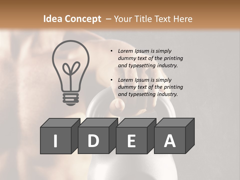 System Unit Temperature PowerPoint Template