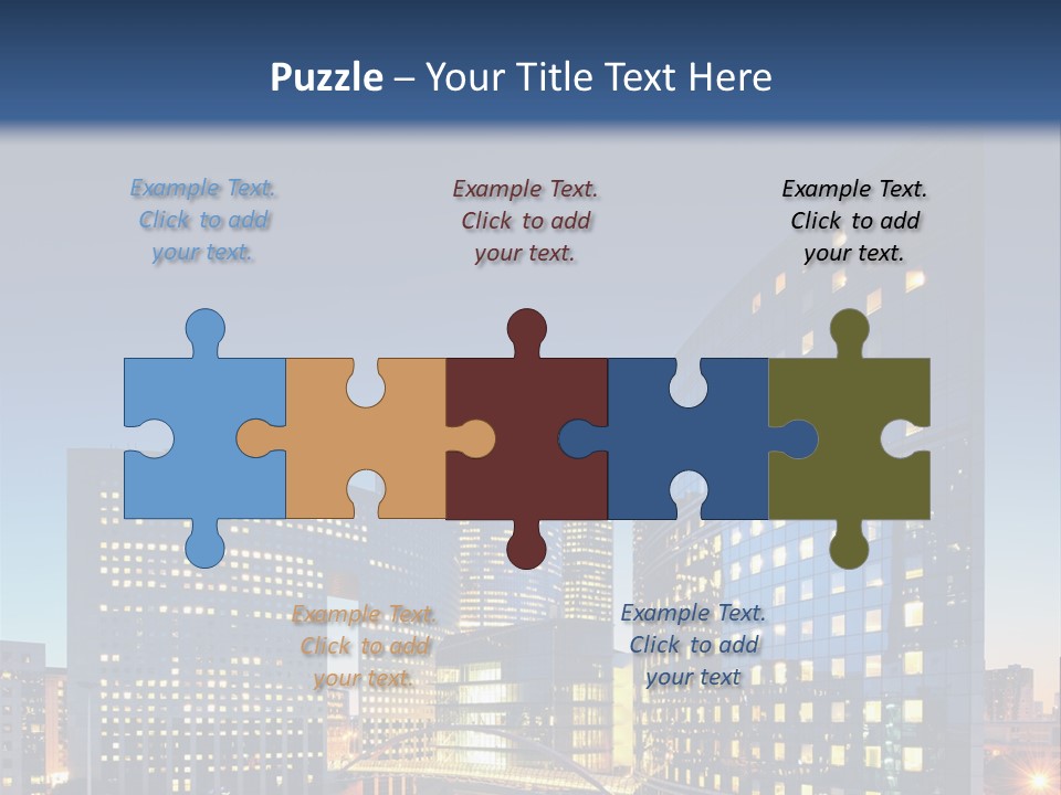 Supply Technology Part PowerPoint Template