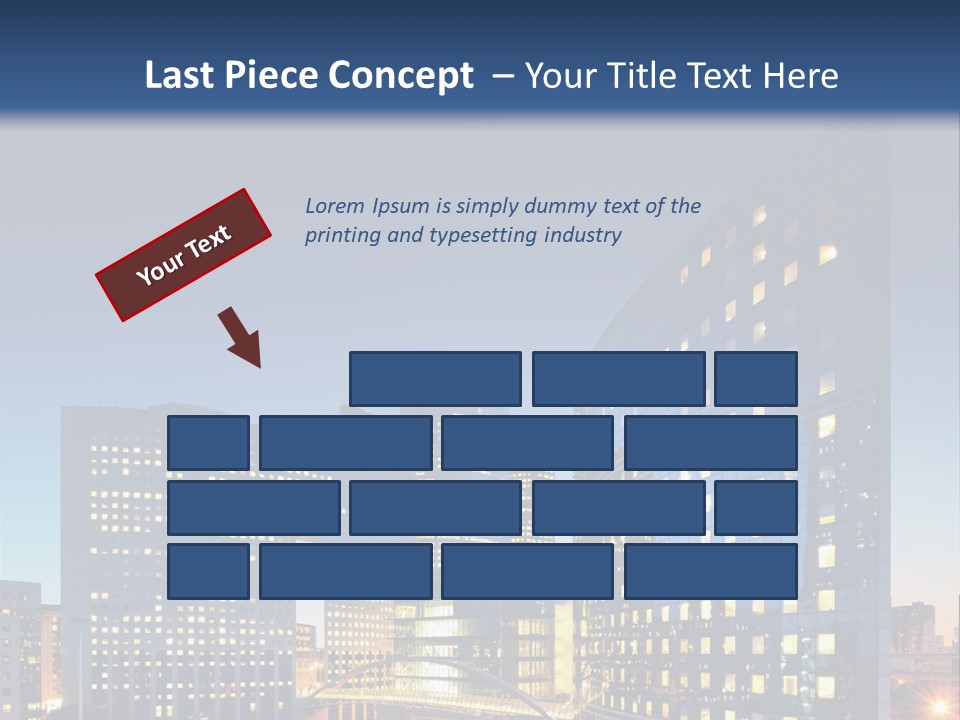Supply Technology Part PowerPoint Template
