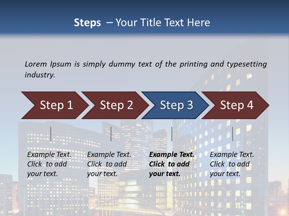 Supply Technology Part PowerPoint Template