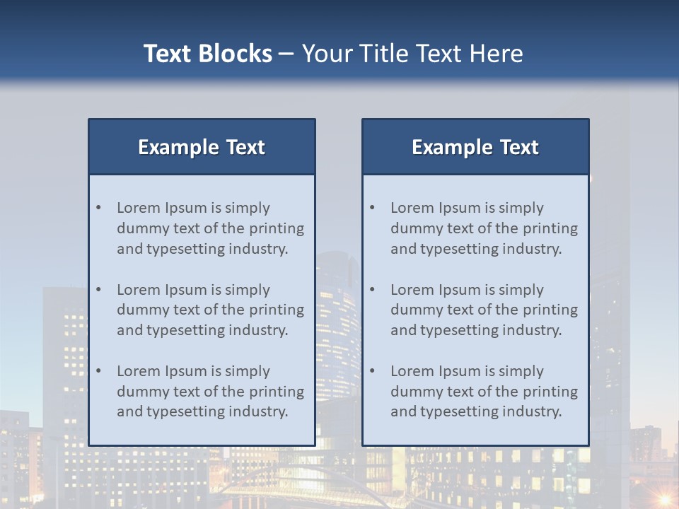 Supply Technology Part PowerPoint Template