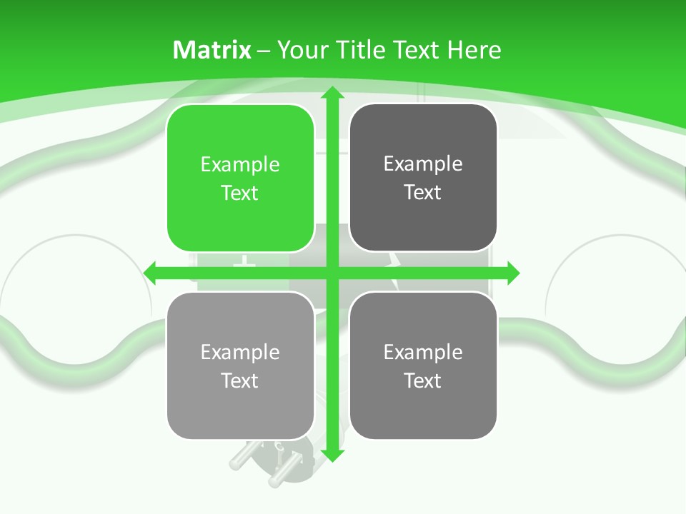 White Air Energy PowerPoint Template