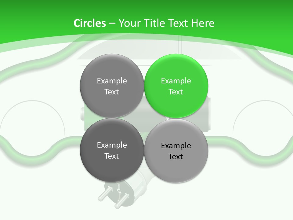 White Air Energy PowerPoint Template