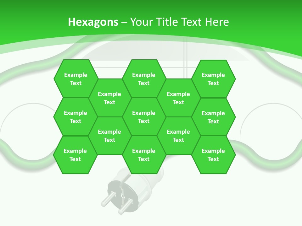 White Air Energy PowerPoint Template