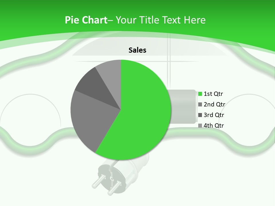 White Air Energy PowerPoint Template