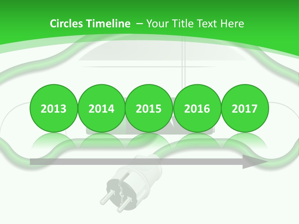 White Air Energy PowerPoint Template