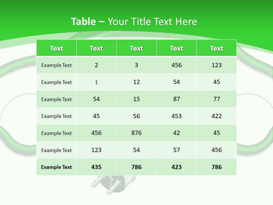 White Air Energy PowerPoint Template