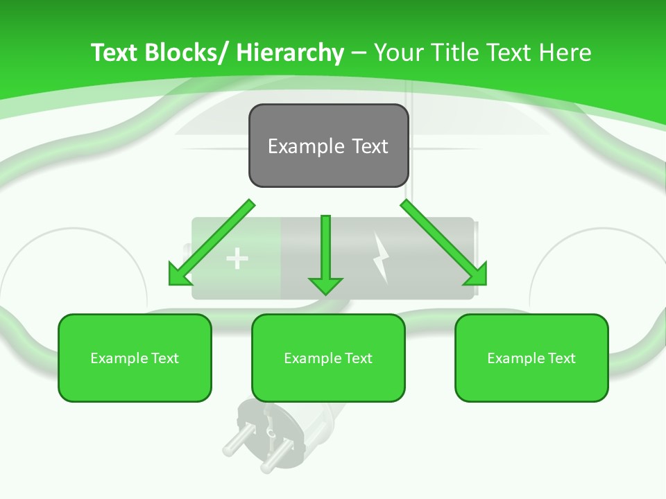 White Air Energy PowerPoint Template